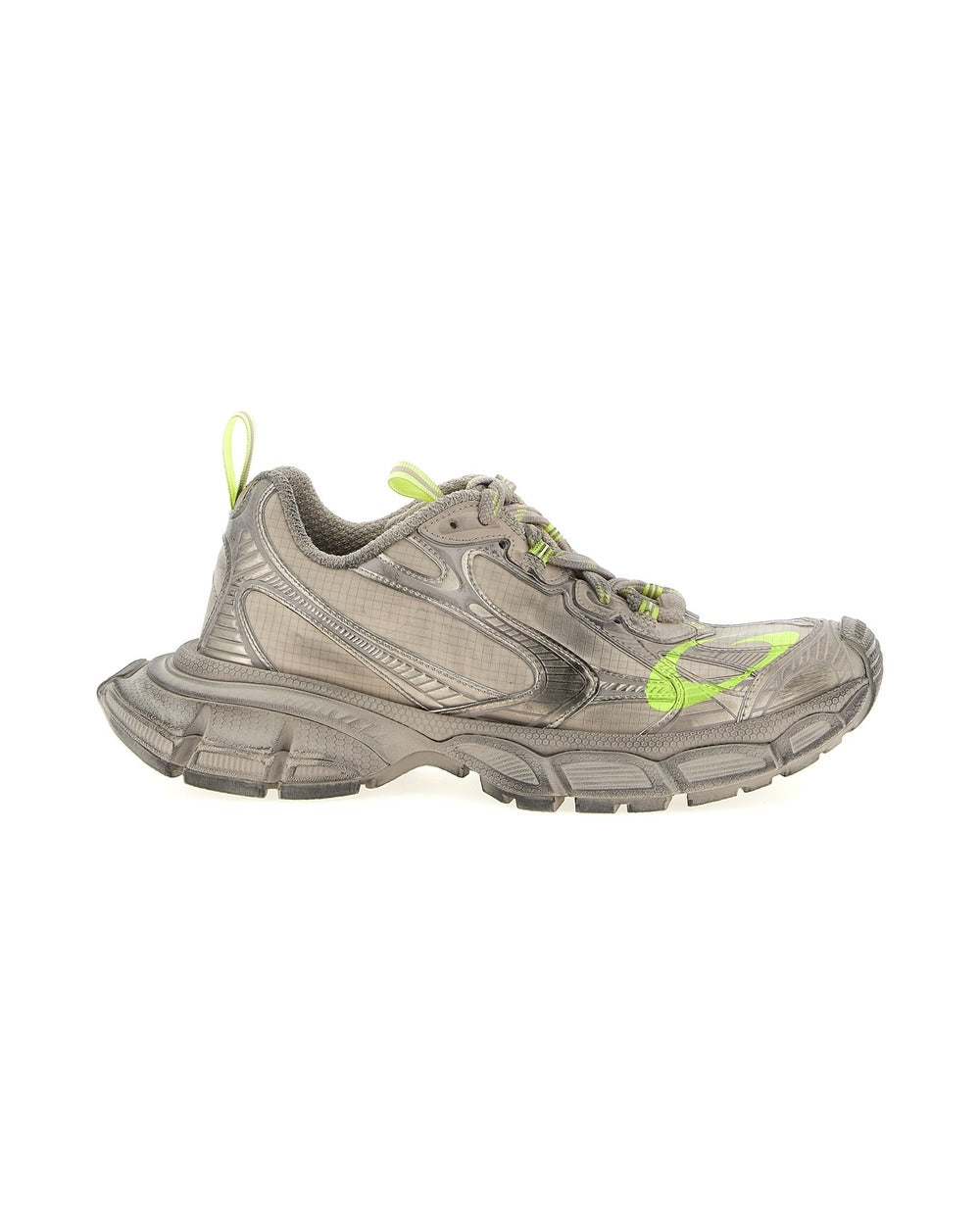 Balenciaga Gray Polyethylene Athletic Sneakers