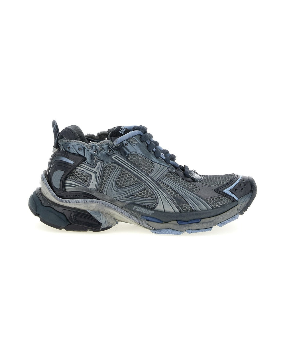 Balenciaga Gray Polyethylene Athletic Sneakers