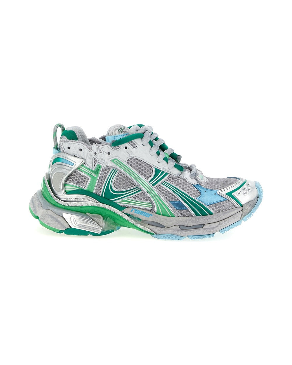 Balenciaga Multicolor Polyethylene Athletic Sneakers