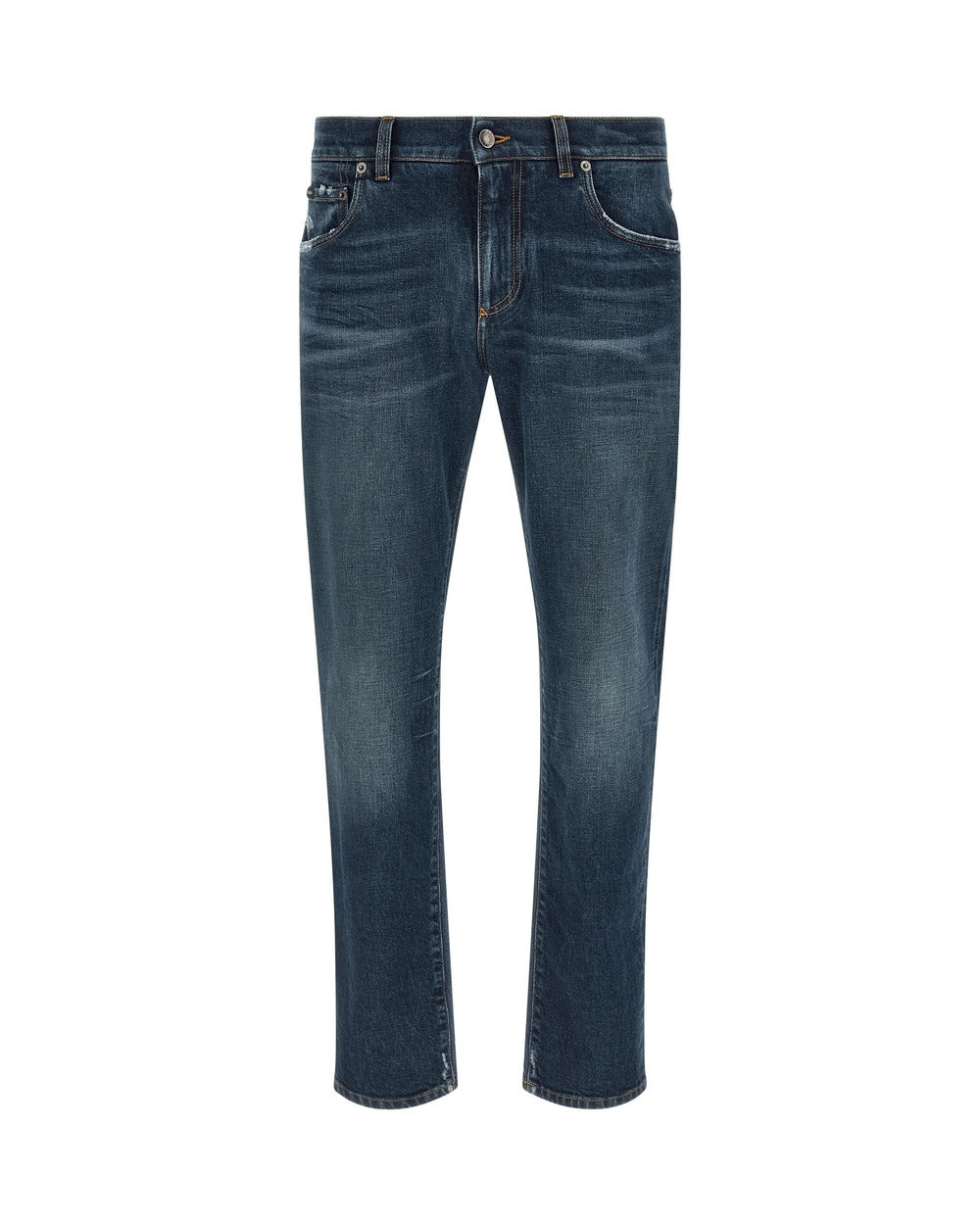 Dolce & Gabbana Blue Cotton Jeans Denim
