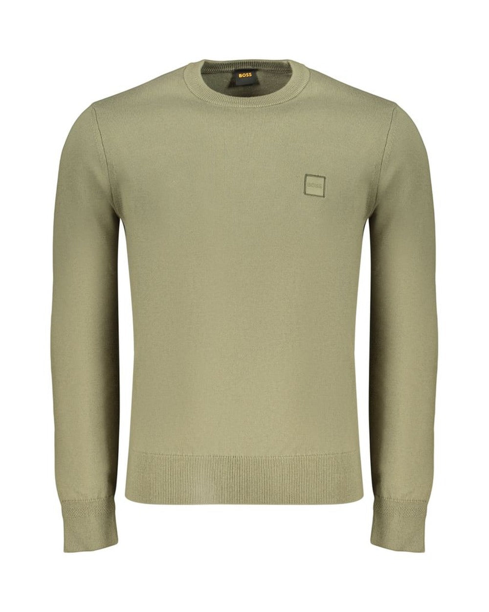 Hugo Boss Green Cotton Men's Shirt