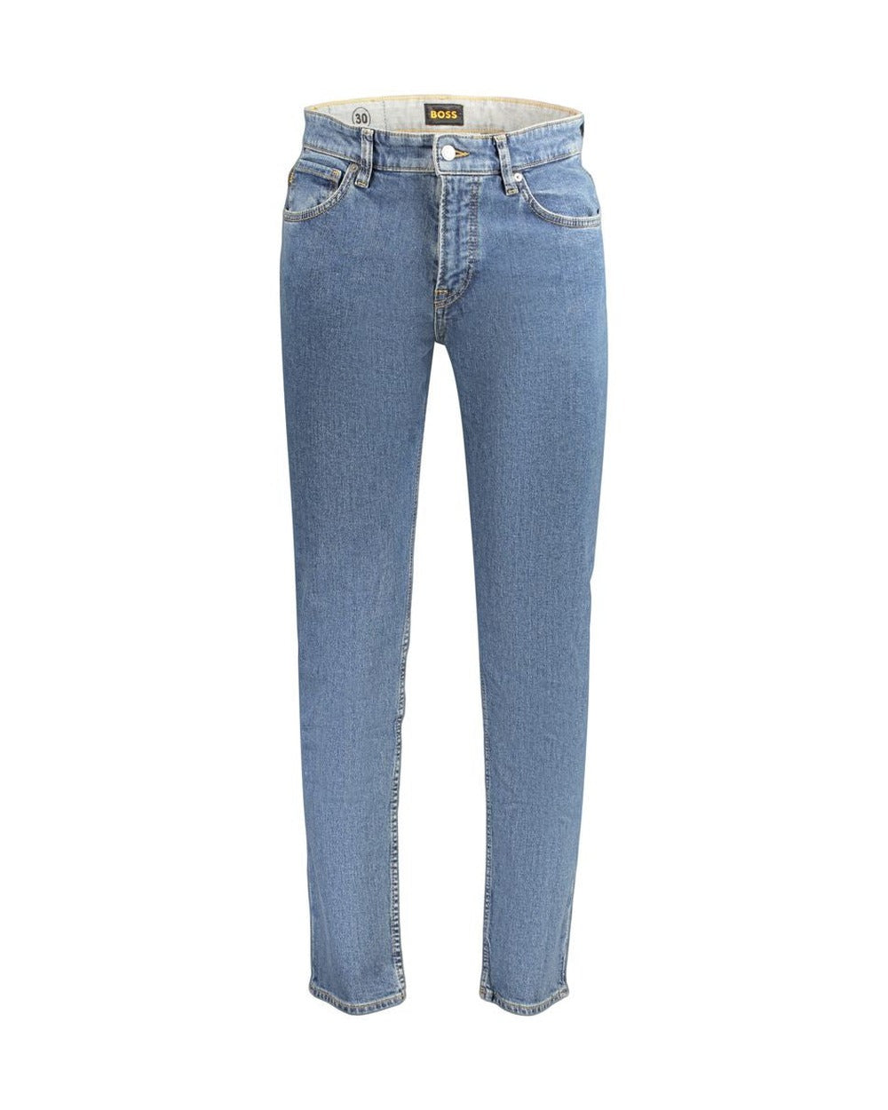 Hugo Boss Blue Cotton Men's Jeans