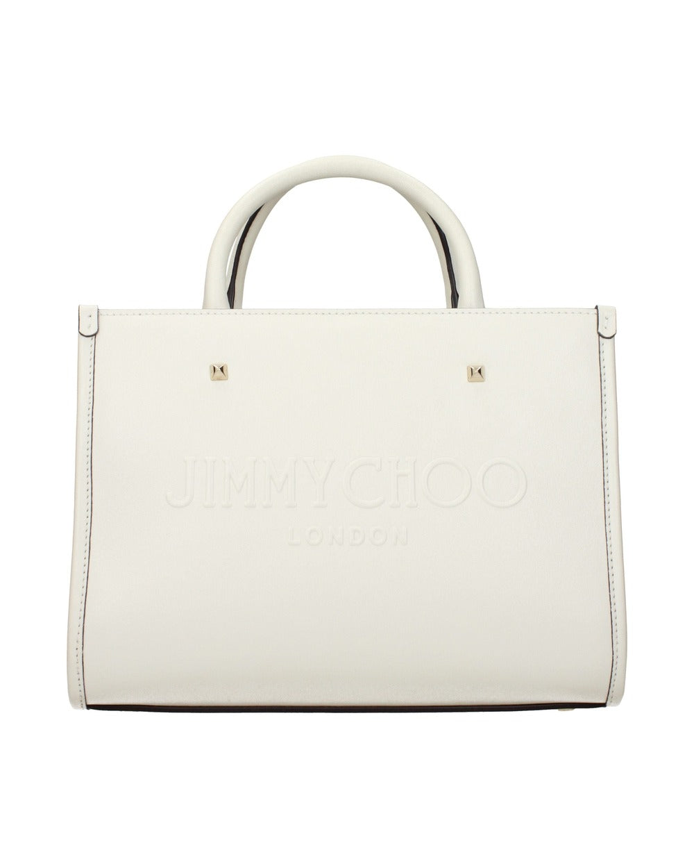 Jimmy Choo White Leather Handbag