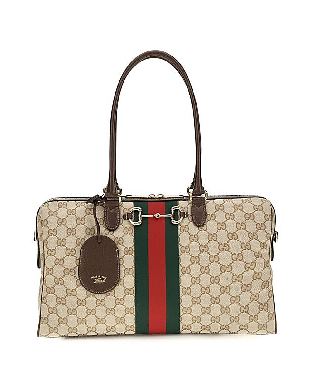 Gucci Beige Fabric Handbag