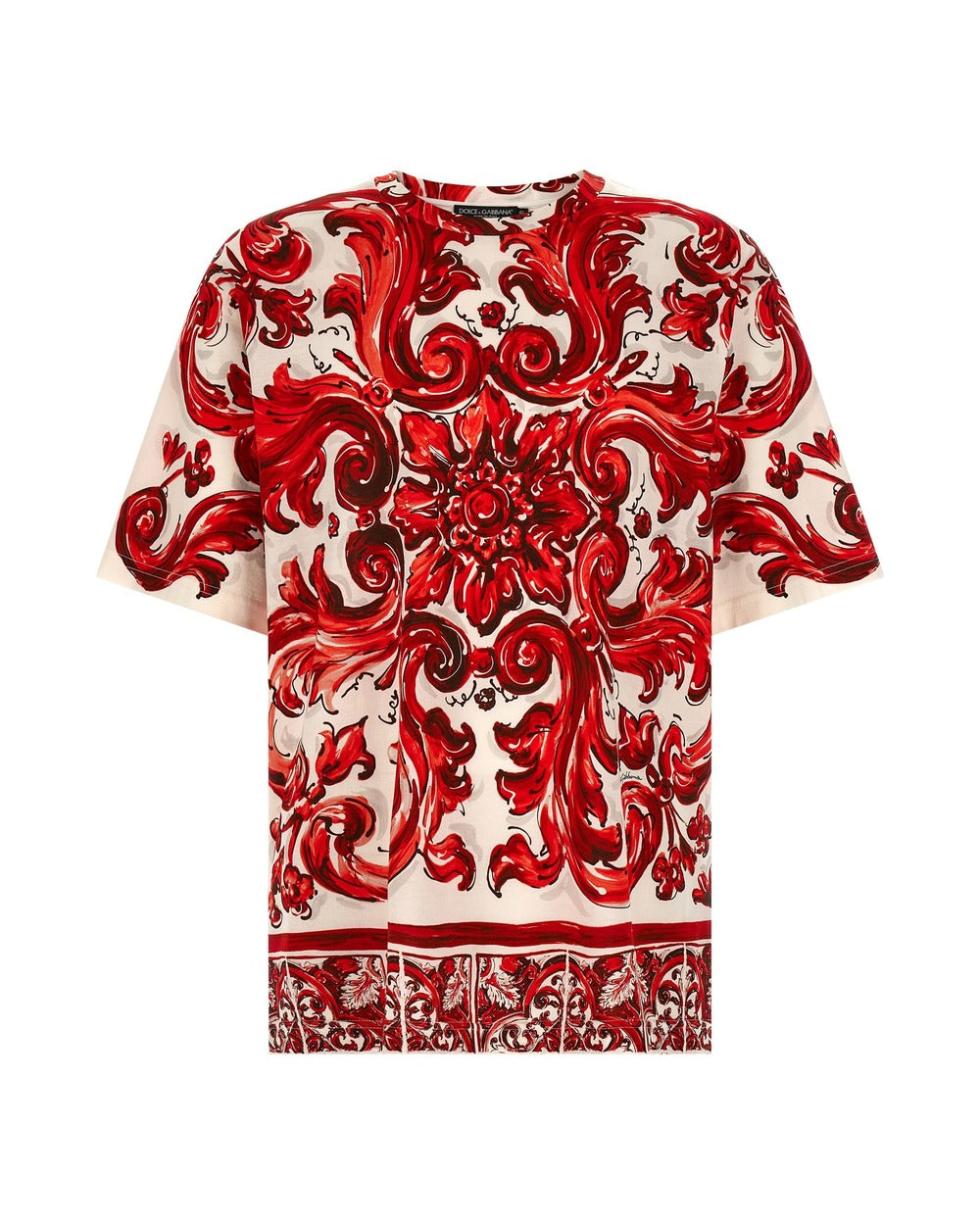 Dolce & Gabbana Multicolor Cotton T-Shirt