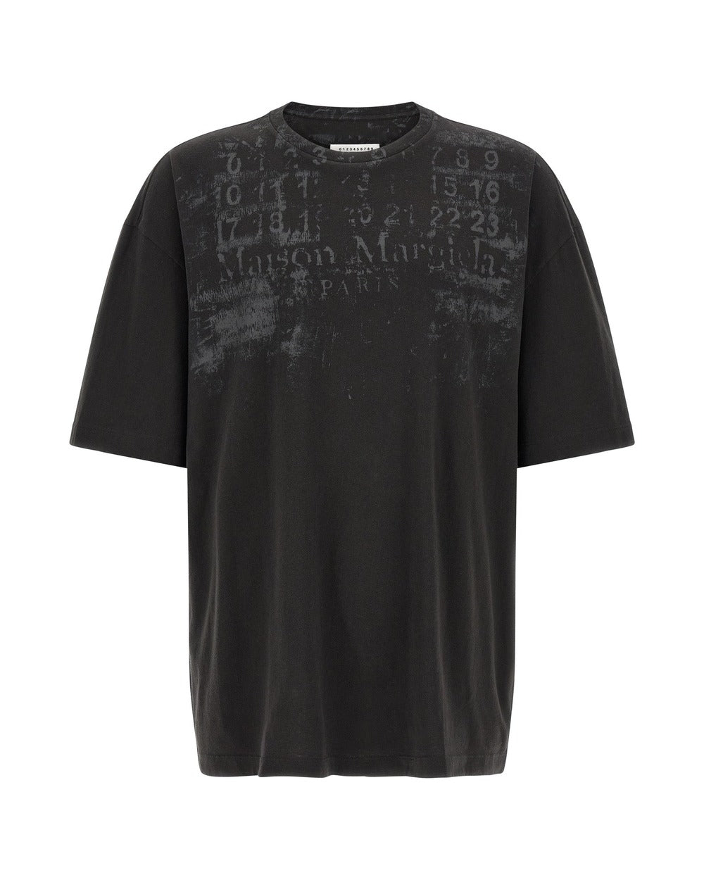 Maison Margiela Black Cotton T-Shirt