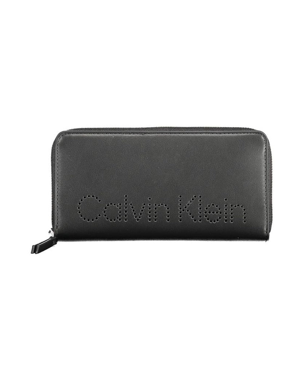 Calvin Klein Black Polyurethane Women Wallet