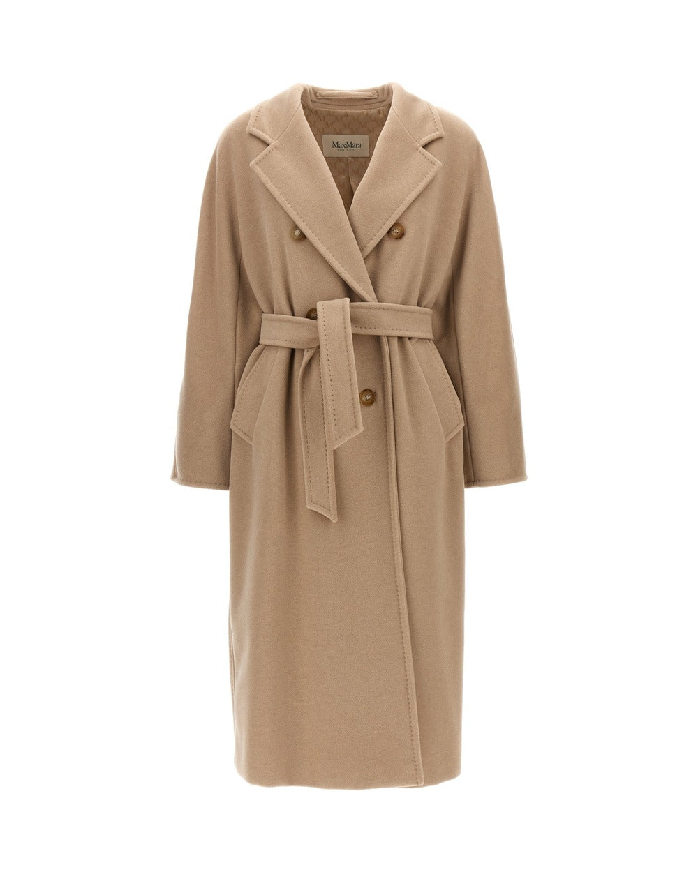Max Mara Beige Virgin Wool Coat
