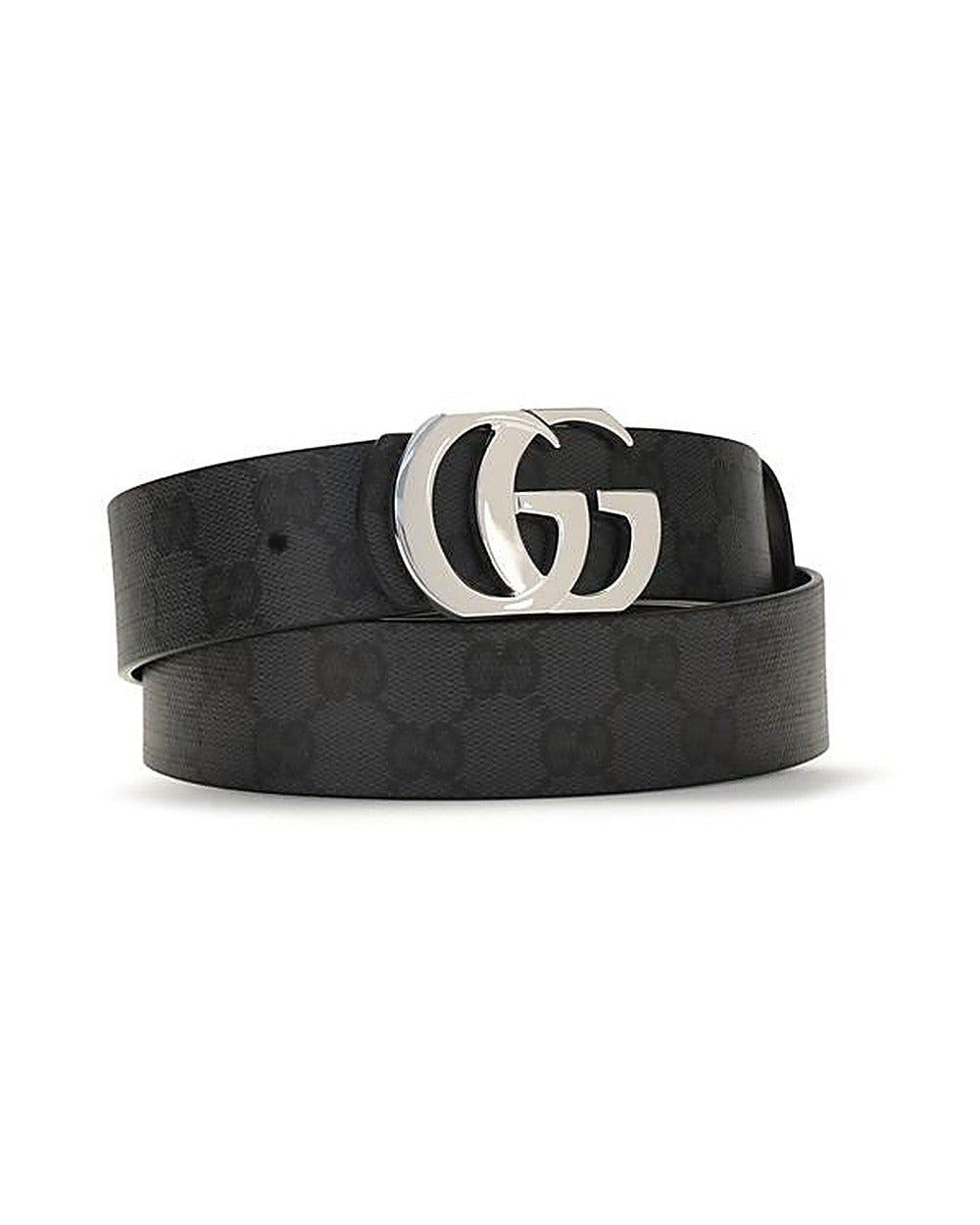 Gucci Black Cotton Belt