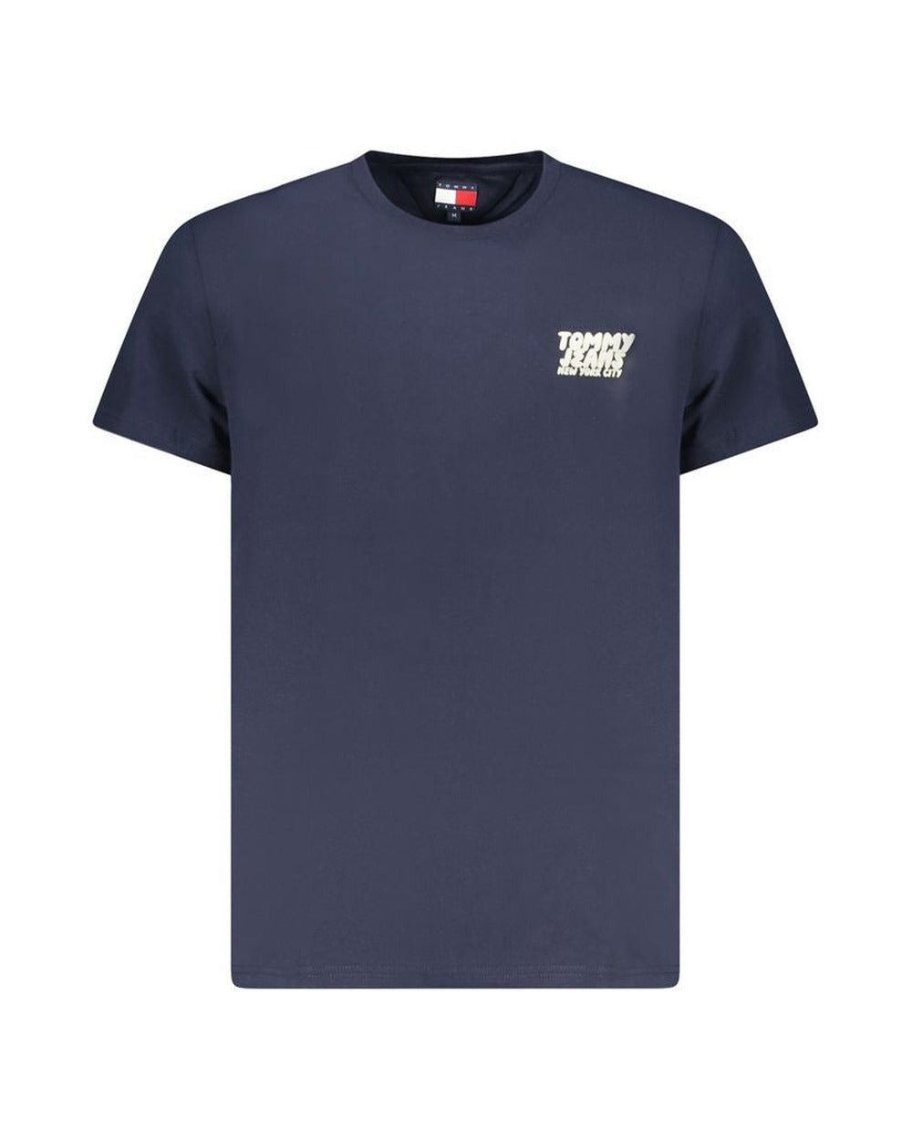 Tommy Hilfiger Blue Cotton Men T-Shirt