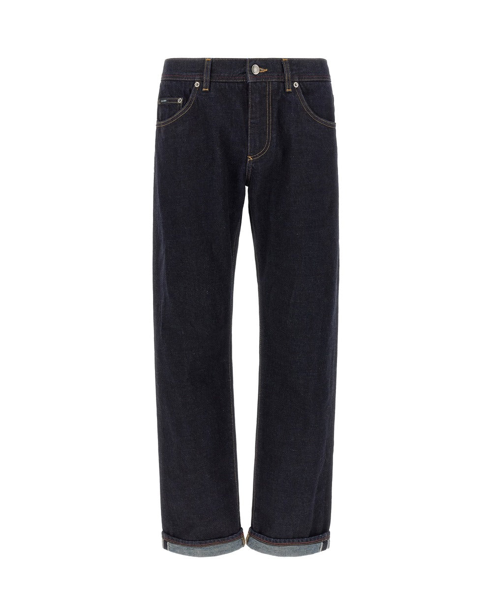 Dolce & Gabbana Blue Cotton Jeans Denim