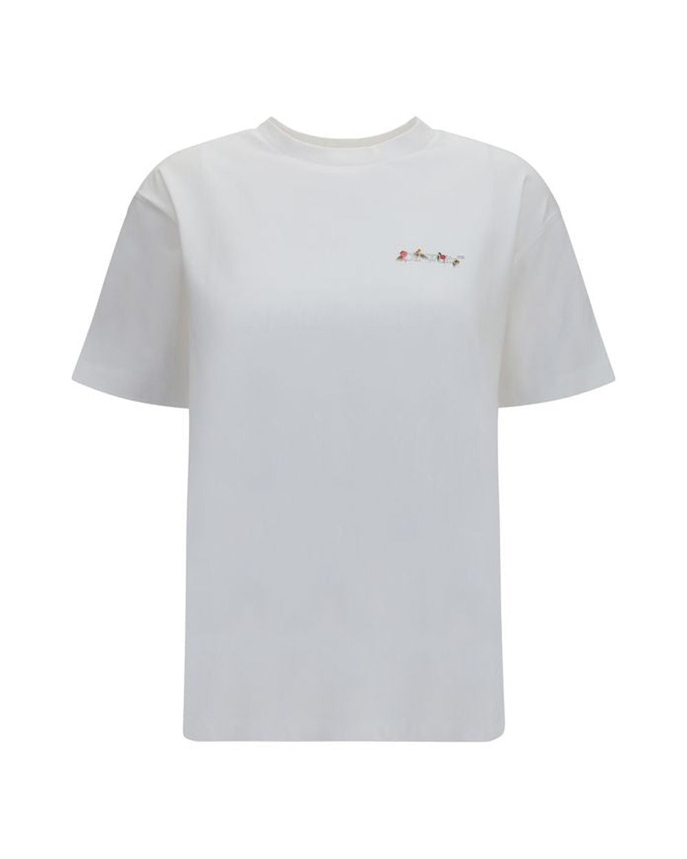 Off-White White Cotton T-Shirt