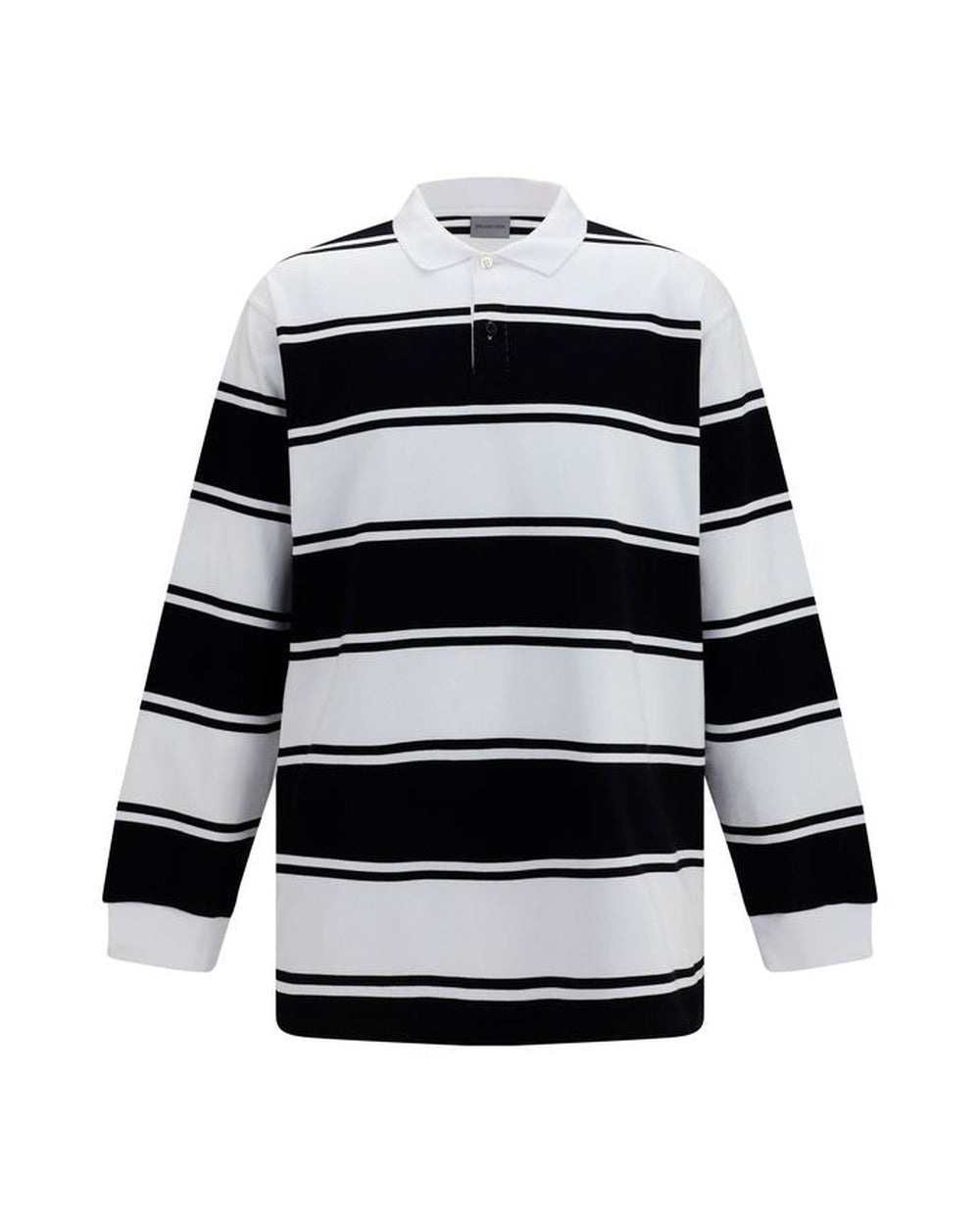 Balenciaga White Cotton Polo Shirt