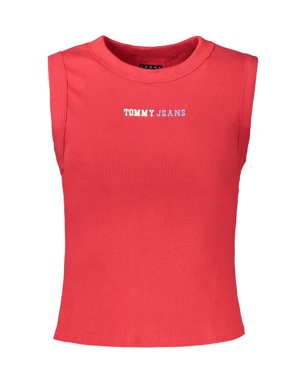 Tommy Hilfiger Red Cotton Women's Tank