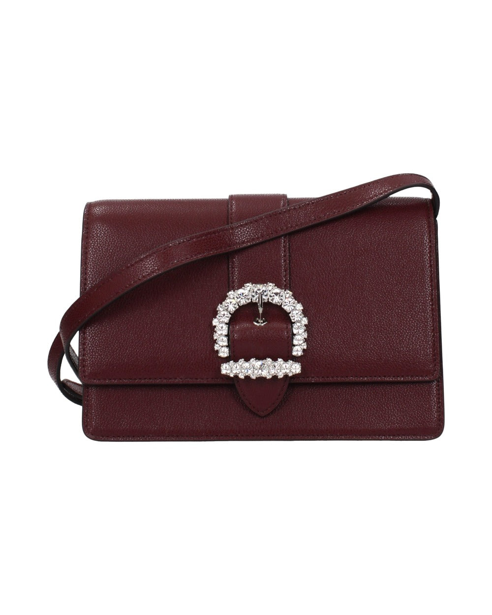 Jimmy Choo Red Leather Crossbody Bag