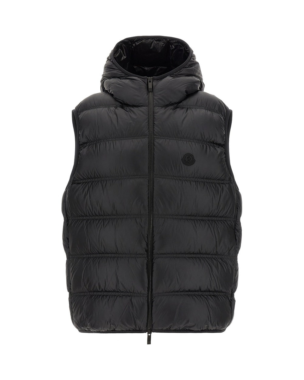 Moncler Black Polyamide Sleeveless Jacket