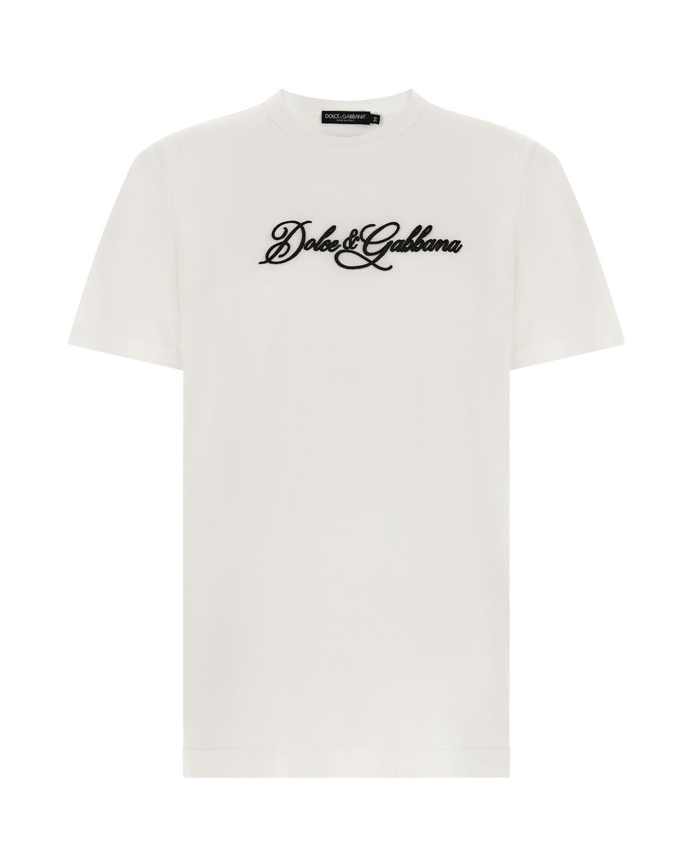 Dolce & Gabbana White Cotton T-Shirt