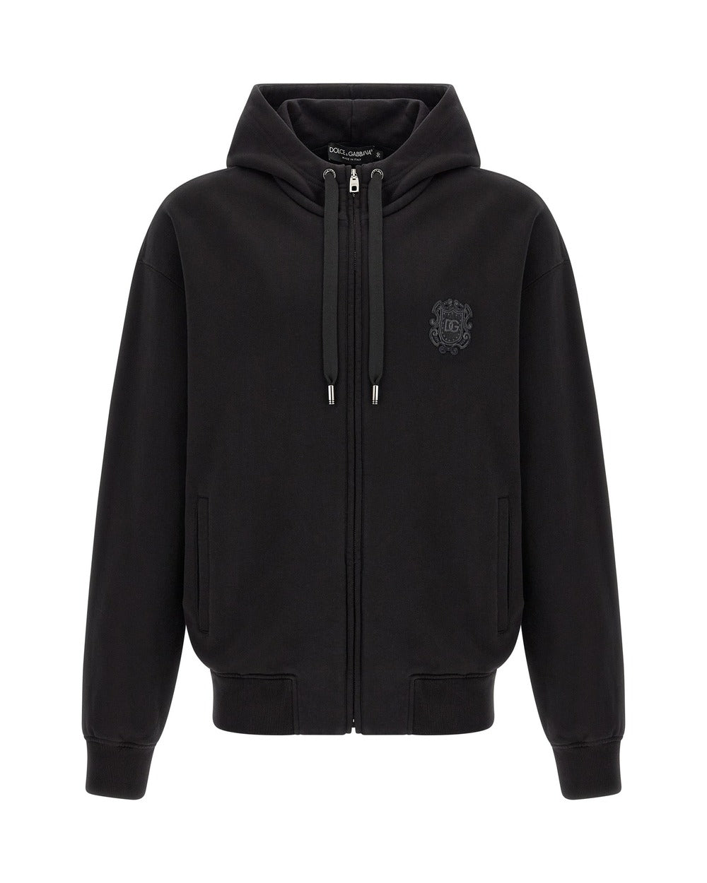 Dolce & Gabbana Black Cotton Sweatshirt