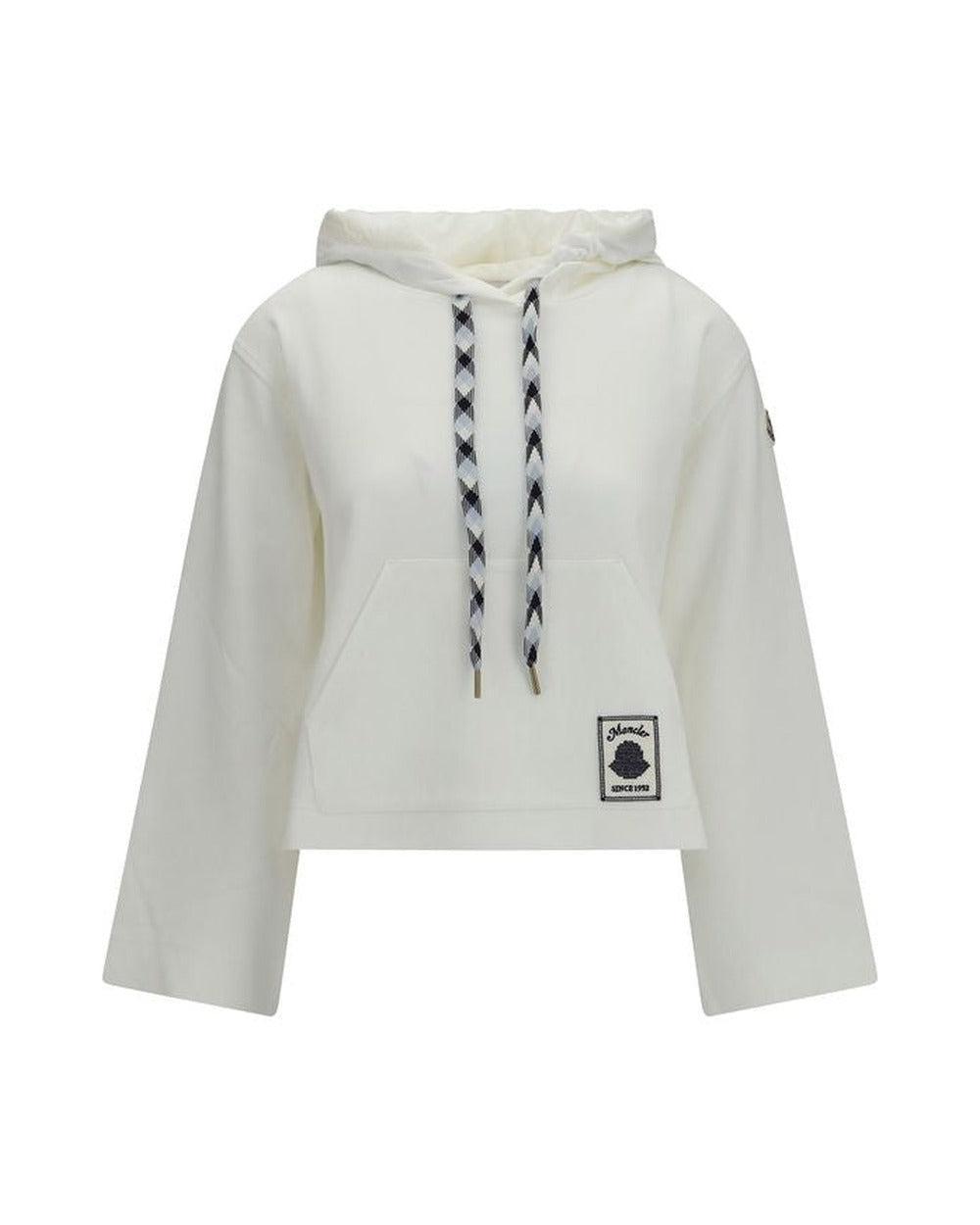 Moncler White Cotton Sweatshirt