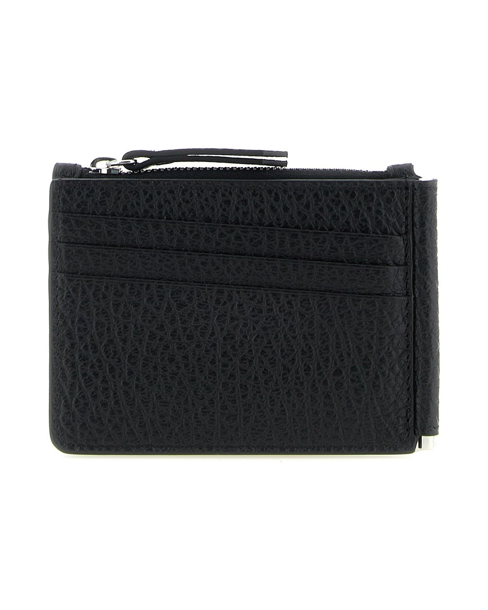 Maison Margiela Black Calfskin Leather Wallet