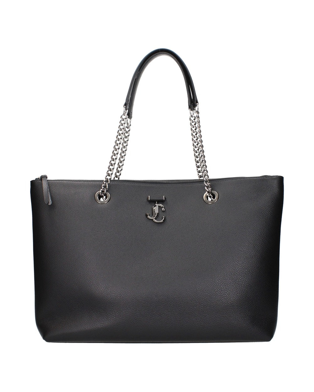 Jimmy Choo Black Leather Shoulder Bag