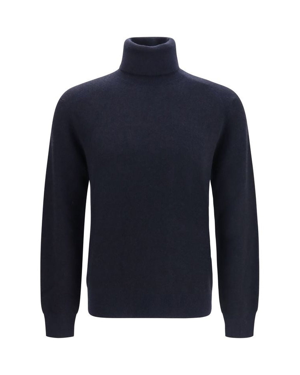 Brioni Blue Cashmere Turtleneck