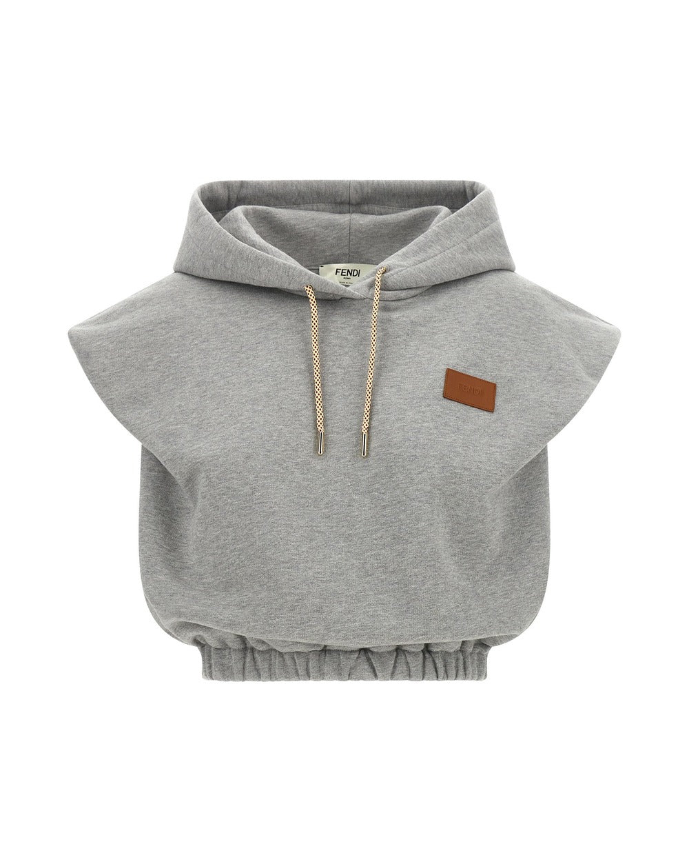 Fendi Gray Cotton Sweatshirt
