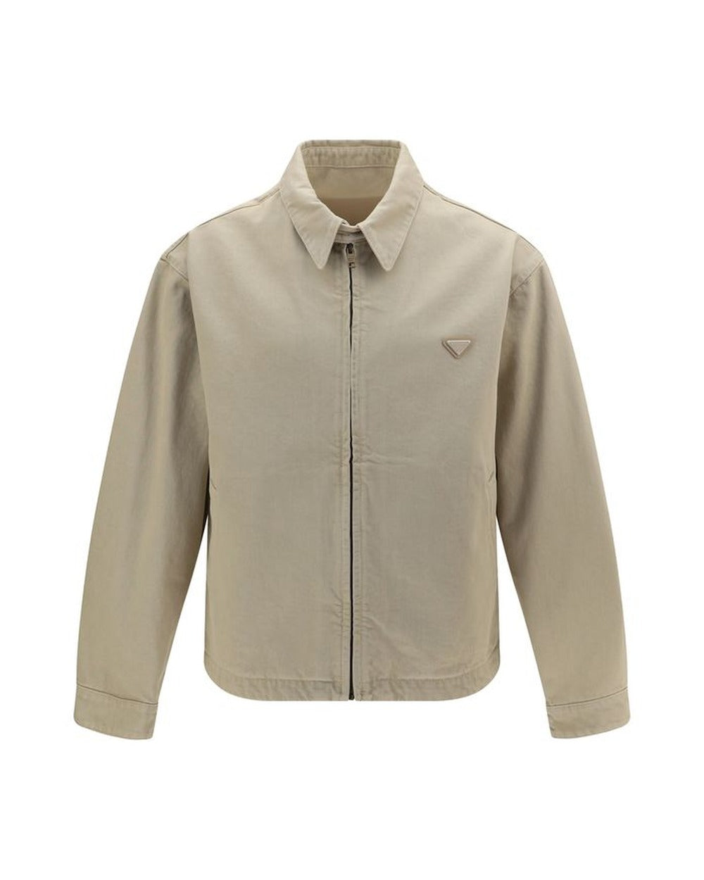 Prada Beige Cotton Denim Jacket
