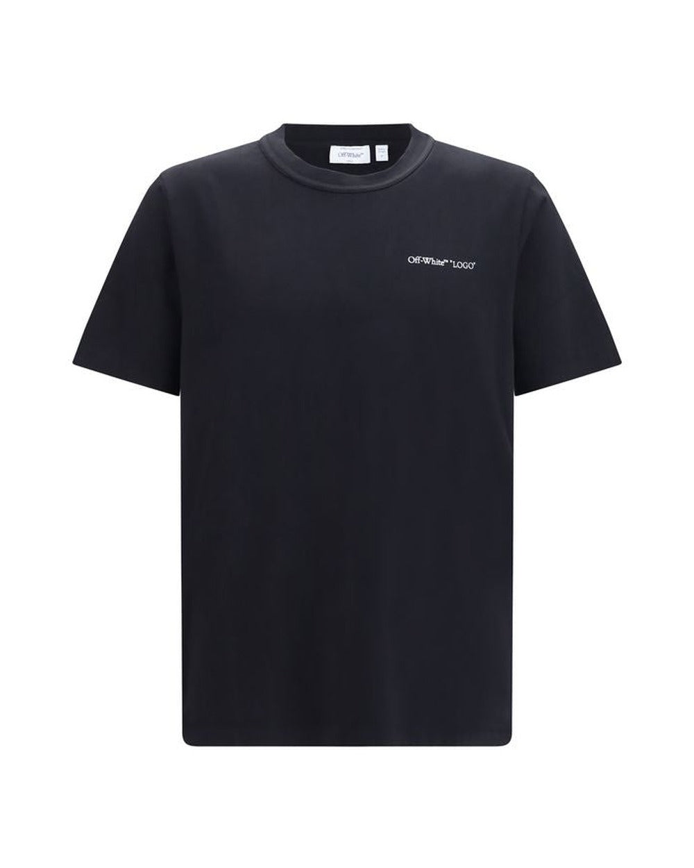 Off-White Black Cotton T-Shirt
