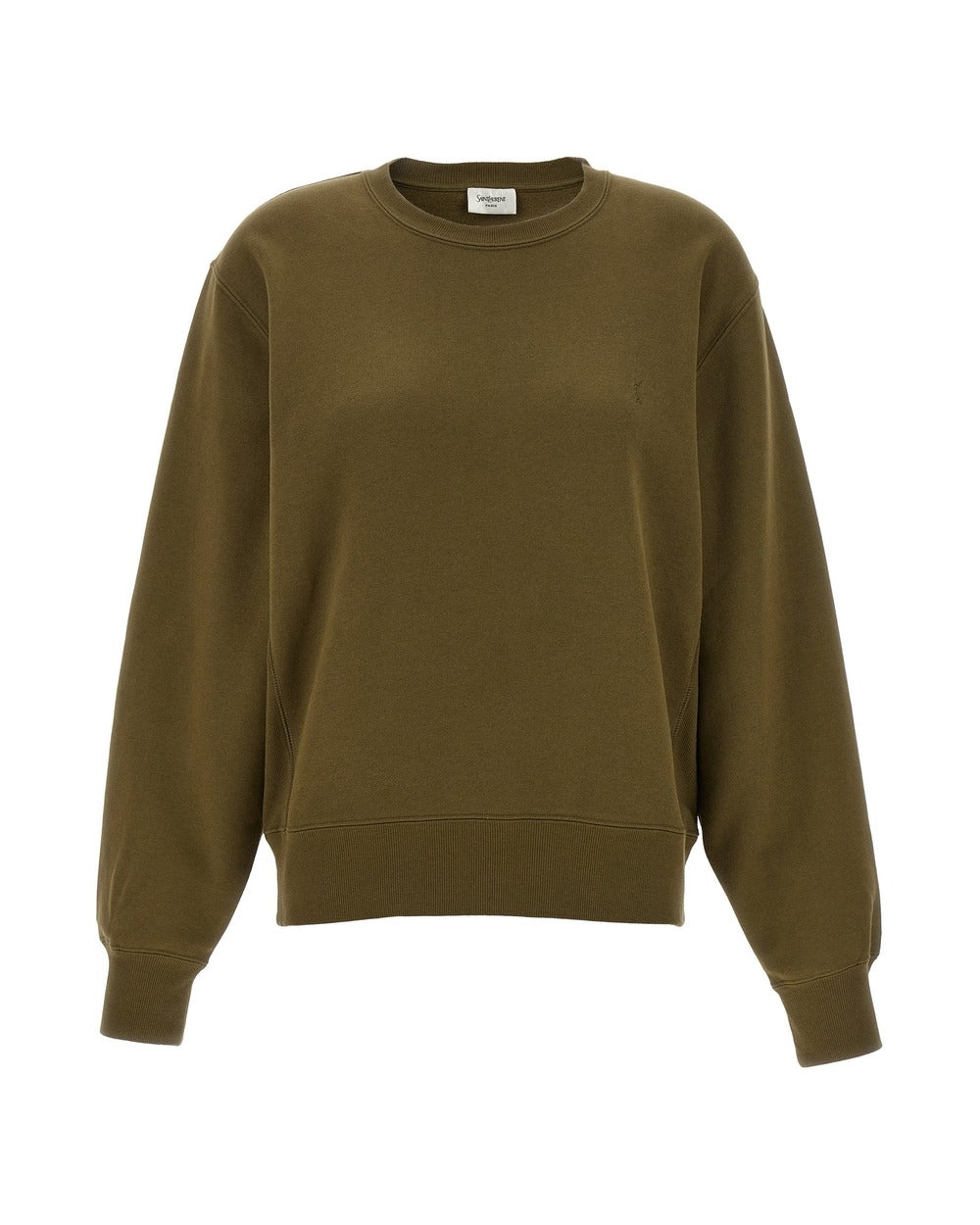 Saint Laurent Bicolor Cotton Sweatshirt
