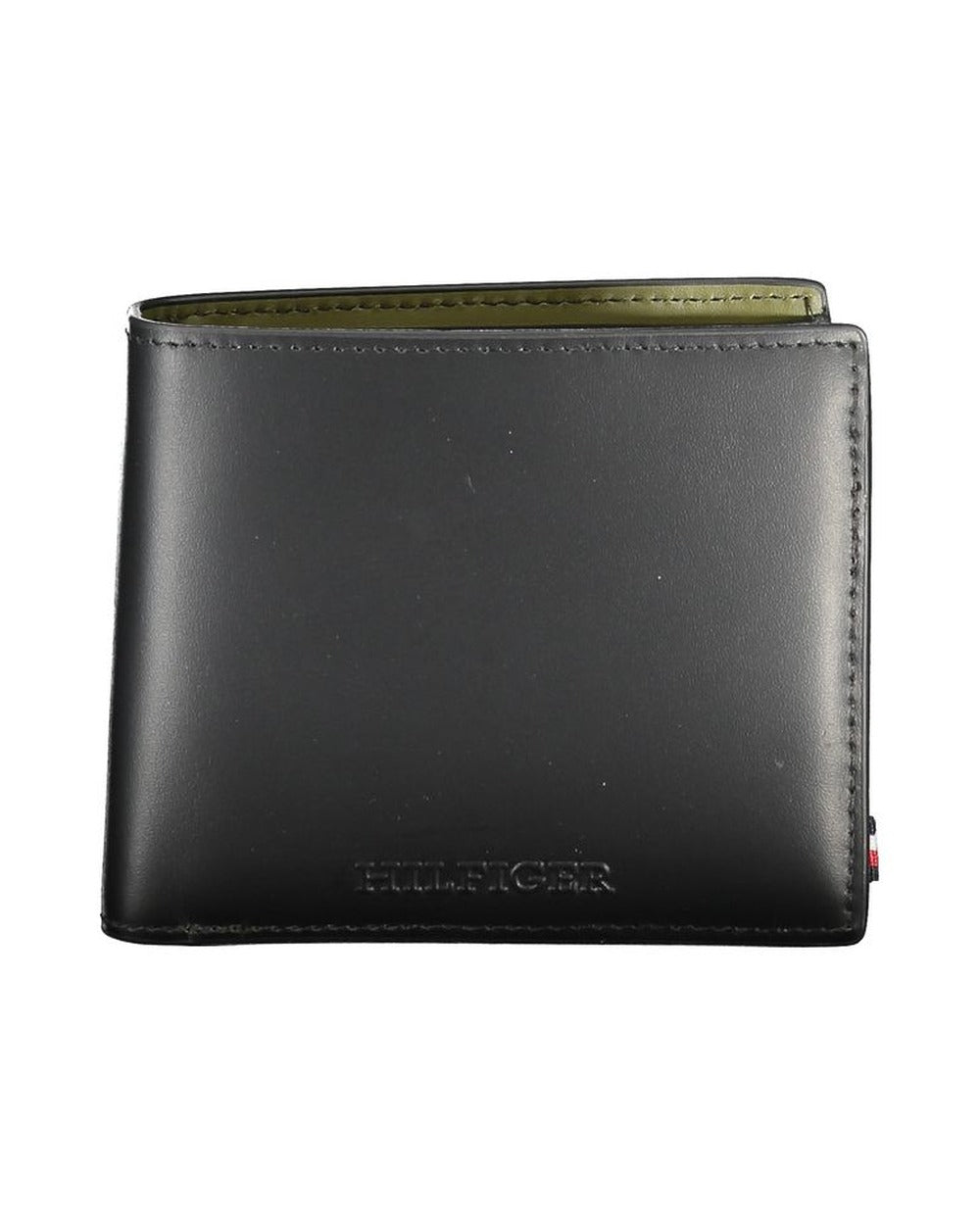 Tommy Hilfiger Black Leather Men's Wallet