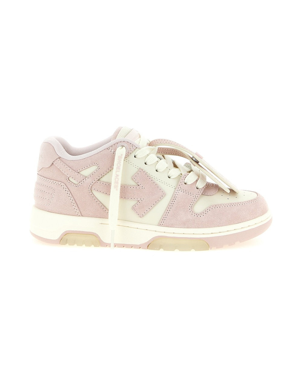 Off-White Multicolor Leather Low Top Sneakers