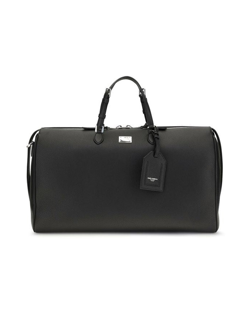 Dolce & Gabbana Black Calf Leather Bos Taurus Luggage And Travel