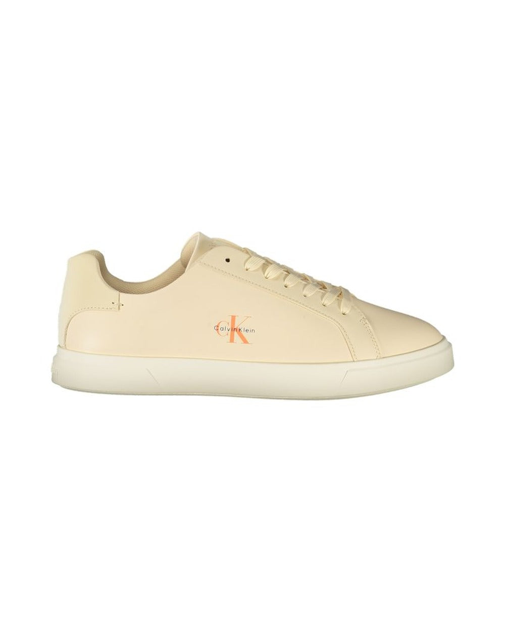 Calvin Klein Beige Polyurethane Women's Sneaker
