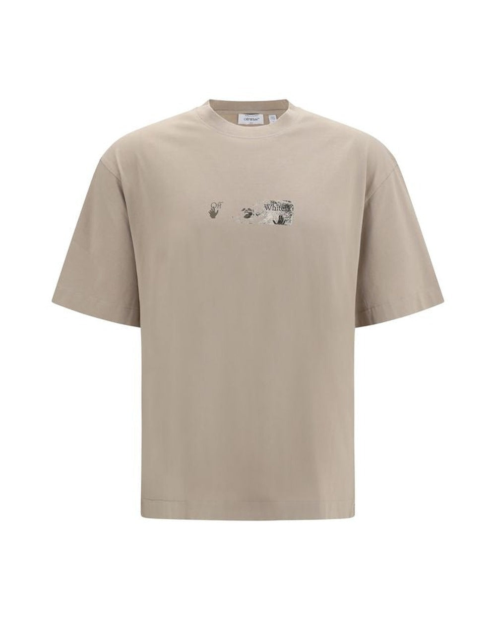 Off-White Beige Cotton Sportswear