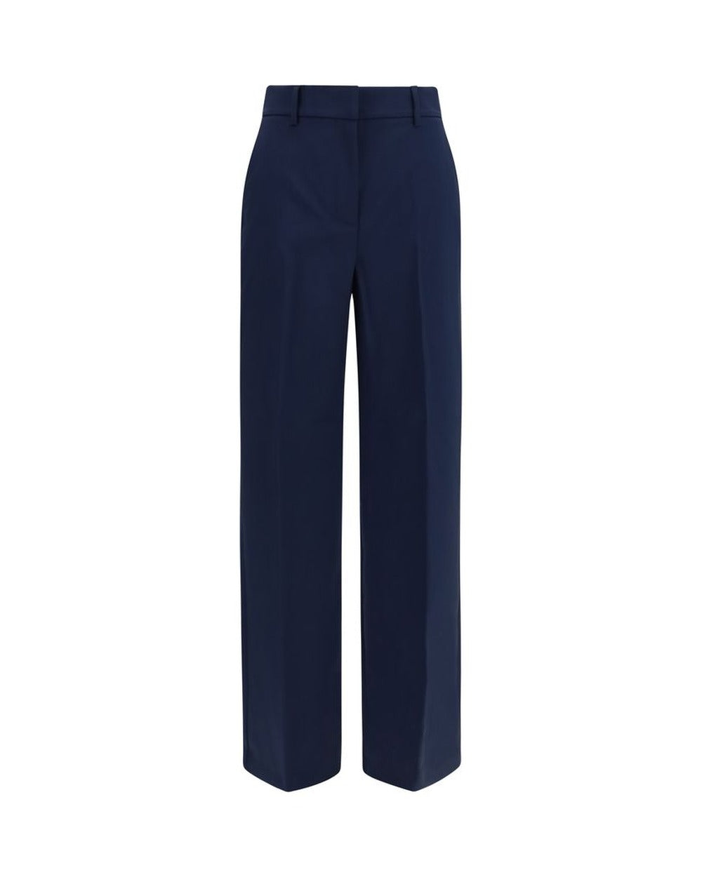 Max Mara Blue Wool Oves Aries Casual Pants