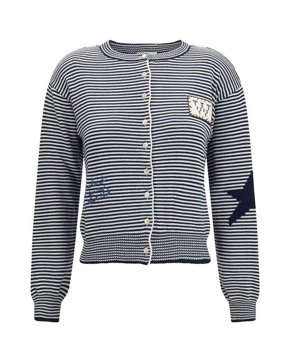 Max Mara Multicolor Cotton Cardigan