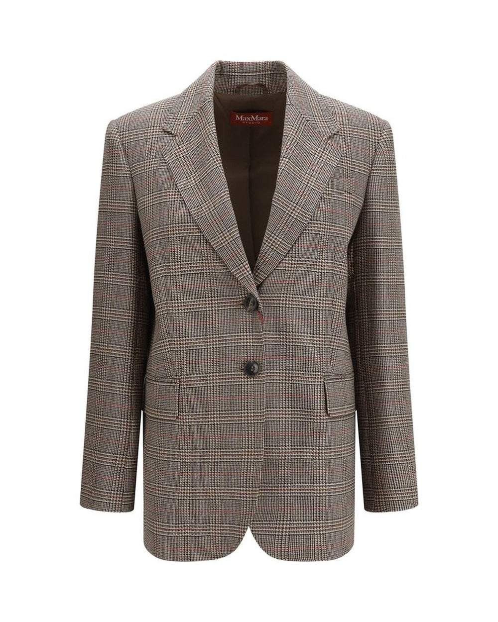 Max Mara Brown Wool Oves Aries Blazer