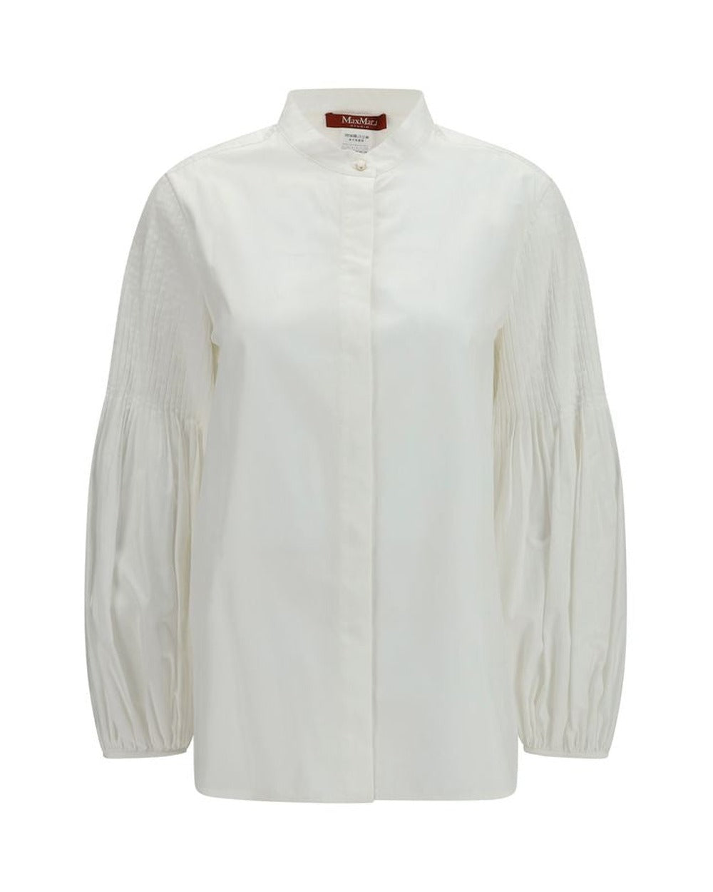 Max Mara White Cotton Blouse