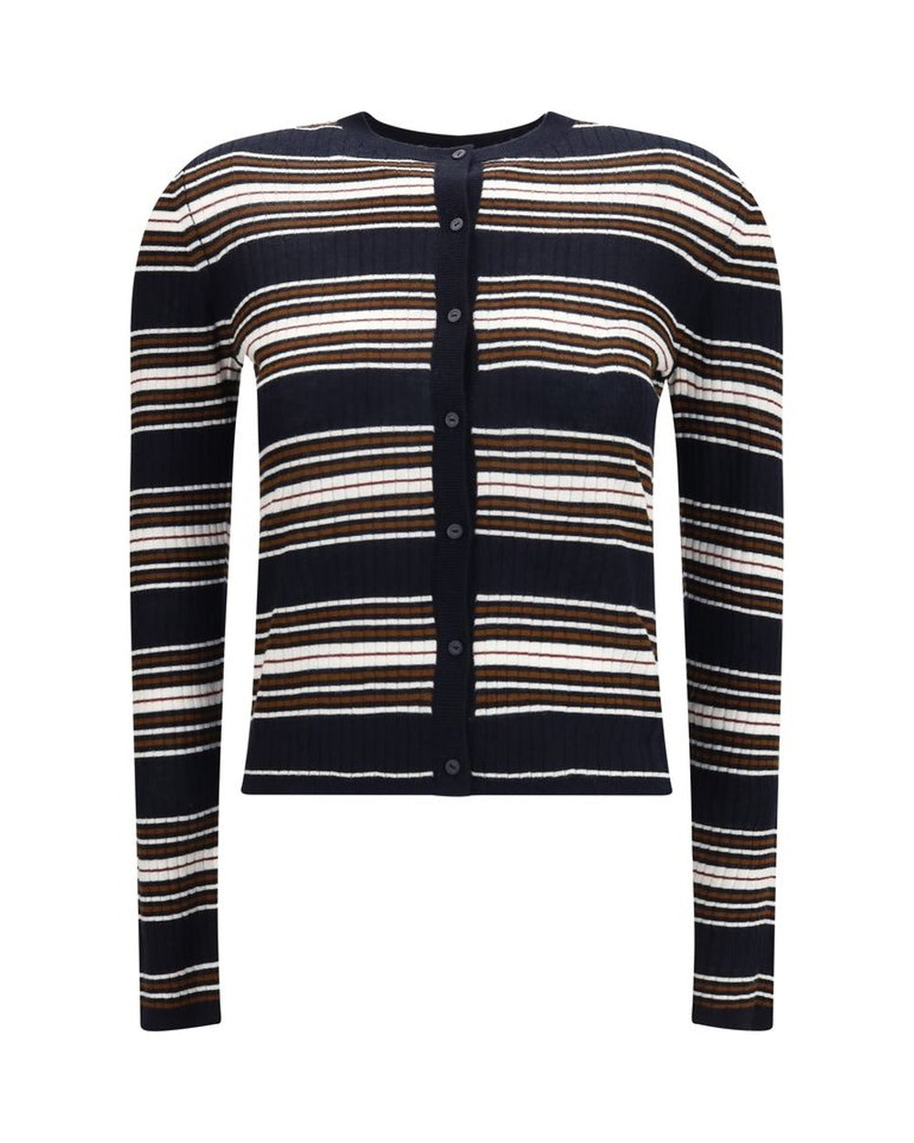 Max Mara Blue Silk Cardigan