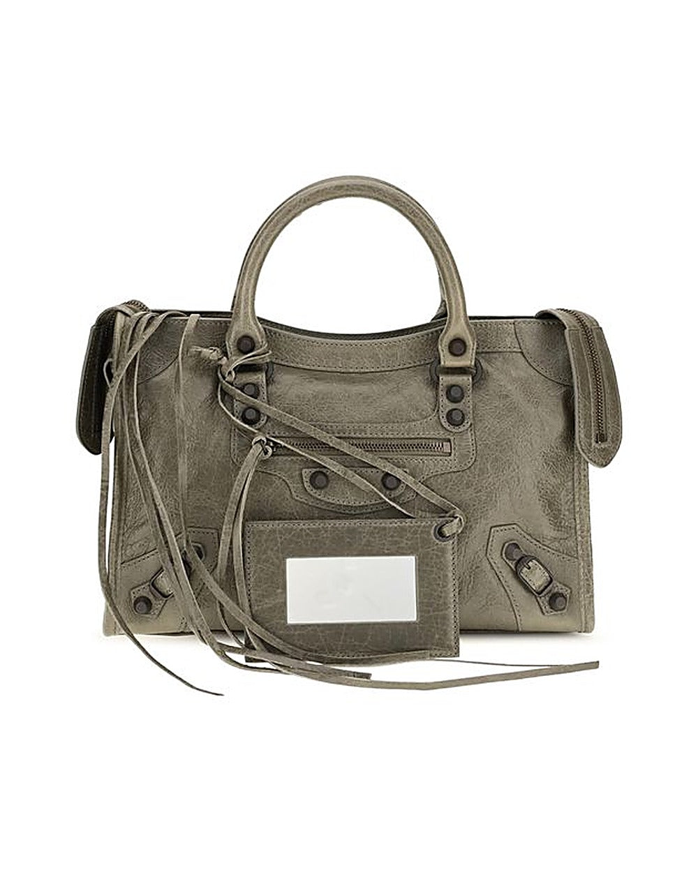Balenciaga Bicolor Lamb Ovis Aries Aries Handbag