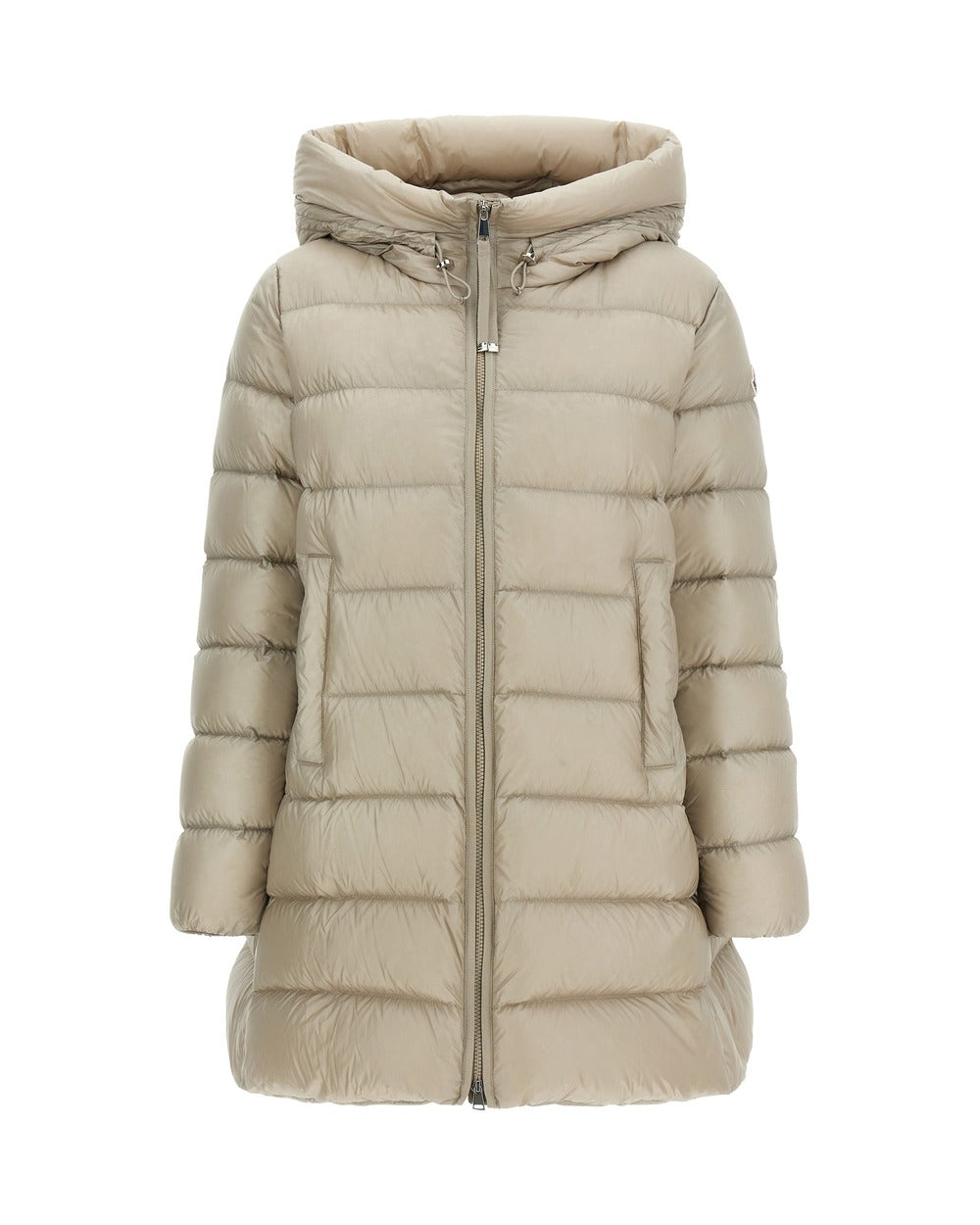 Moncler Beige Polyamide Full-Length Jacket