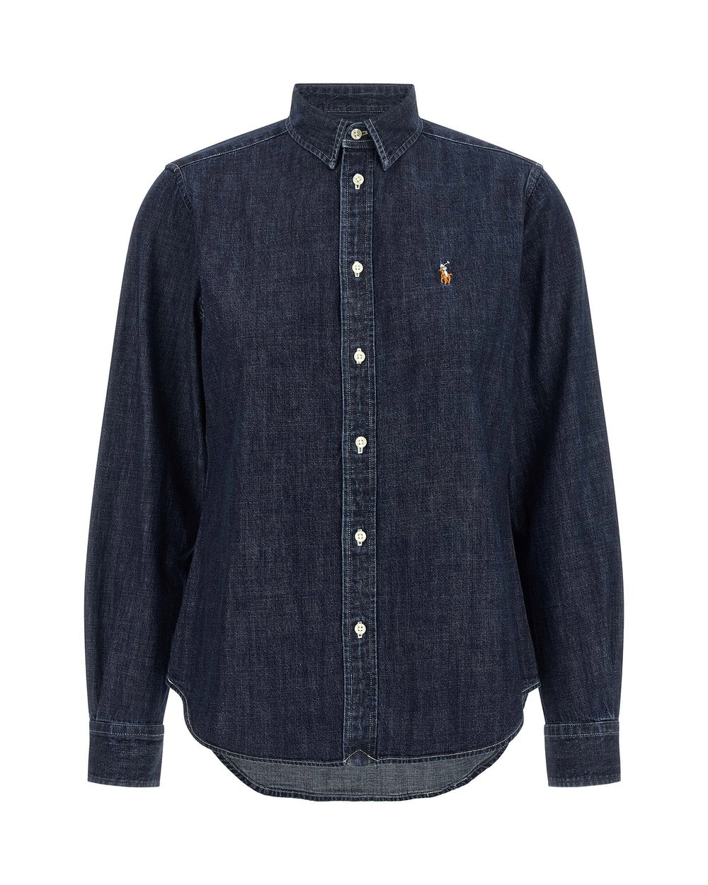 Polo Ralph Lauren Blue Cotton Blouse