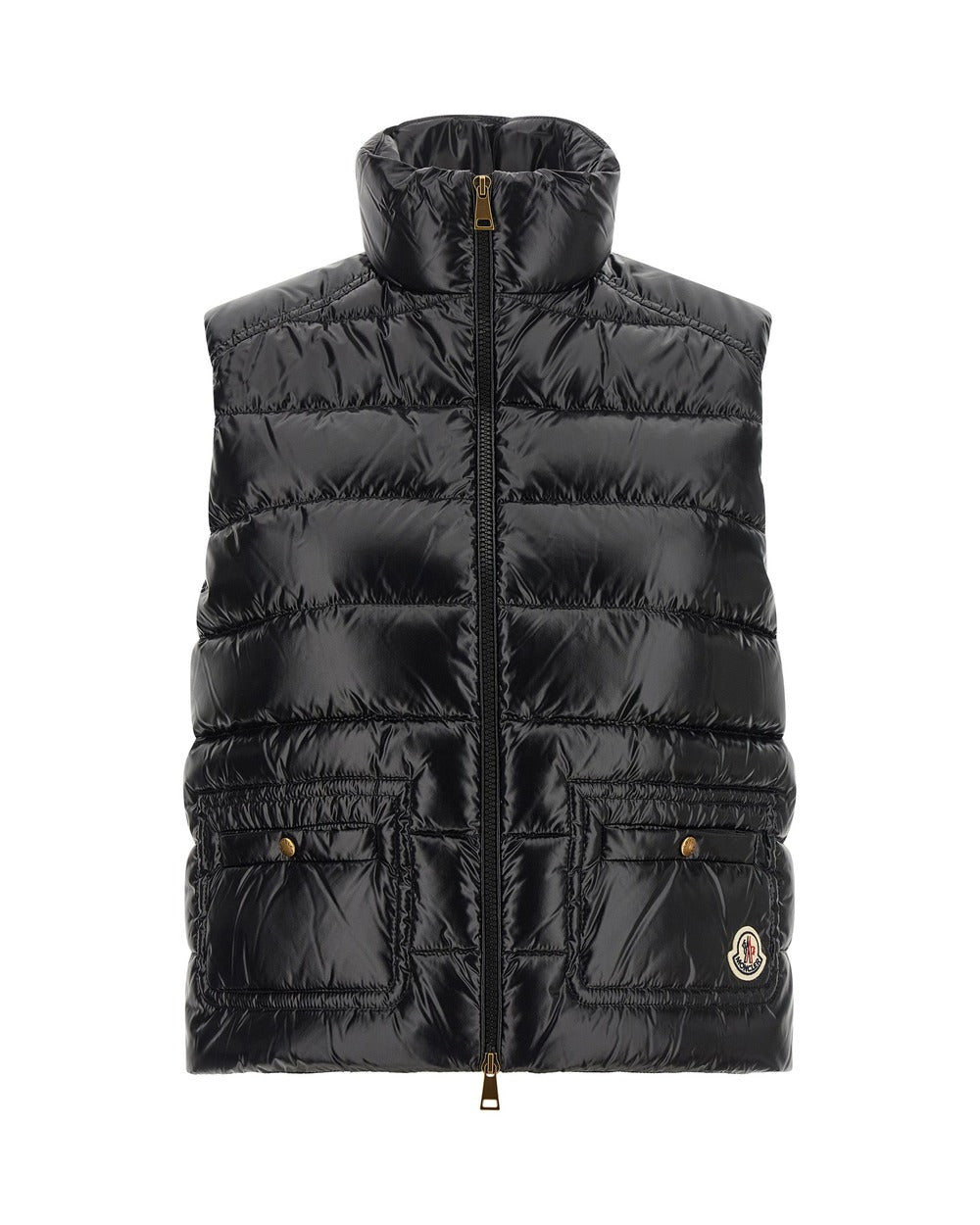 Moncler Black Polyamide Sleeveless Jacket