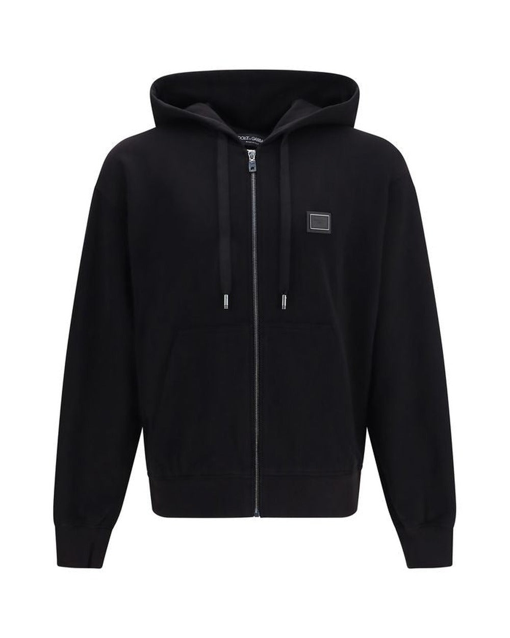 Dolce & Gabbana Black Cotton Sweatshirt