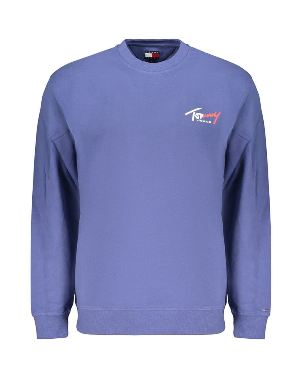 Tommy Hilfiger Blue Cotton Men's Sweatshirt