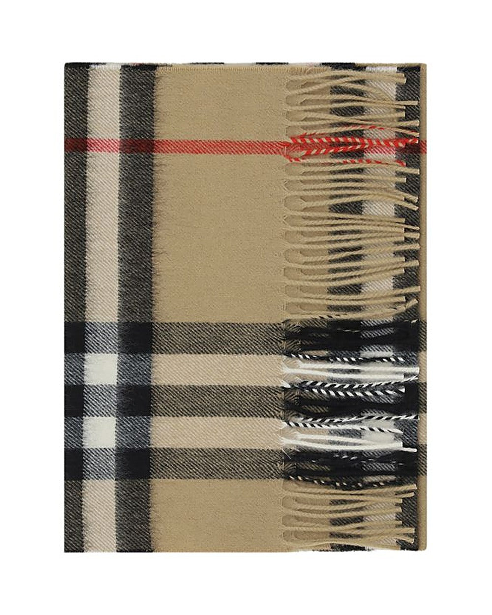 Burberry Brown Cashmere Scarf