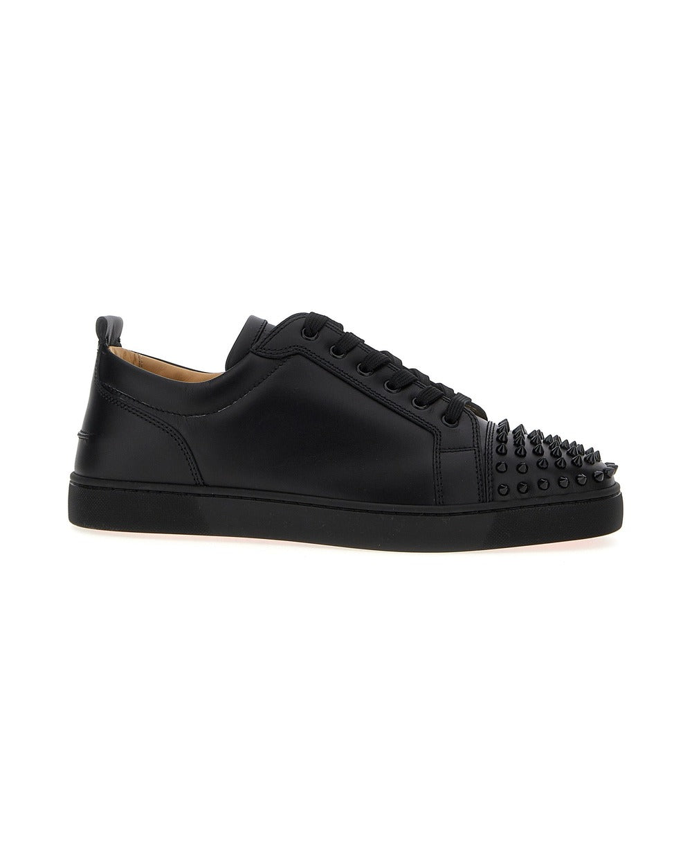 Christian Louboutin Black Calfskin Low Top Sneakers