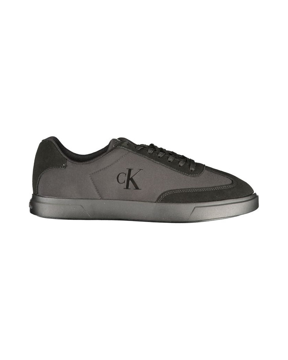 Calvin Klein Black Polyester Men's Sneaker
