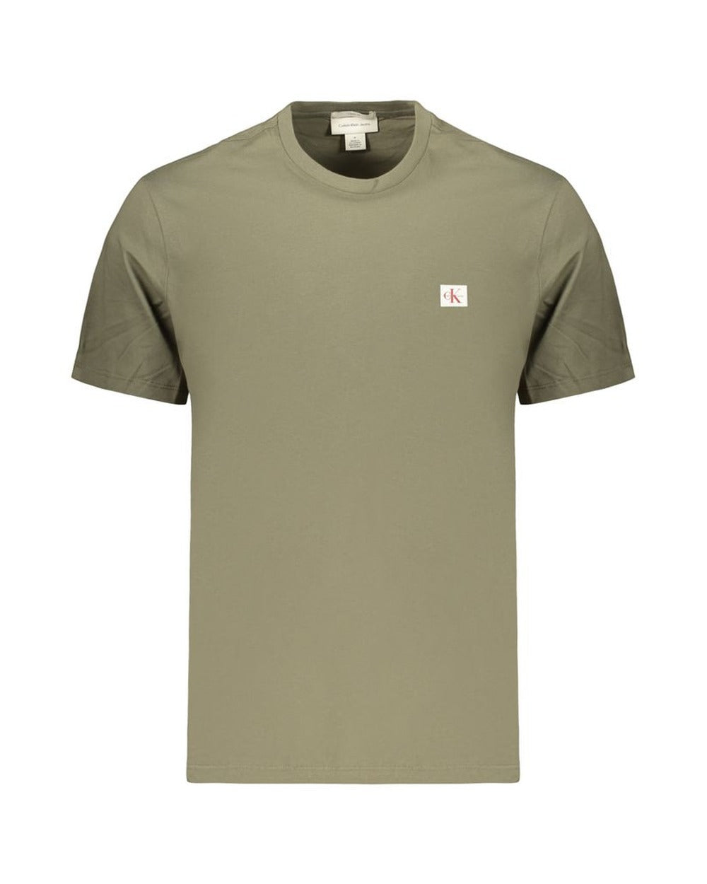 Calvin Klein Green Cotton Men's T-Shirt